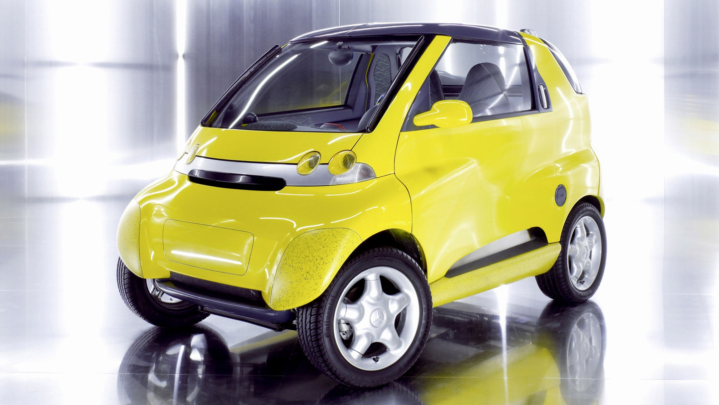Smart Eco Speedster Concept Hd Art Keychain