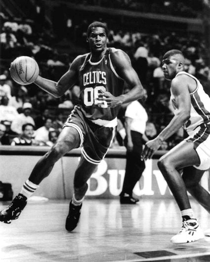1993 Boston Celtics Robert Parish Glossy Magnet Nba Basketball Print