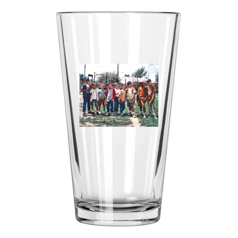 1993 Comedy Movie The Sandlot Photo Film 1 Pint Beer Drinking Glass