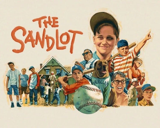 1993 Comedy Movie The Sandlot Glossy Keychain Print Film Keychain 2
