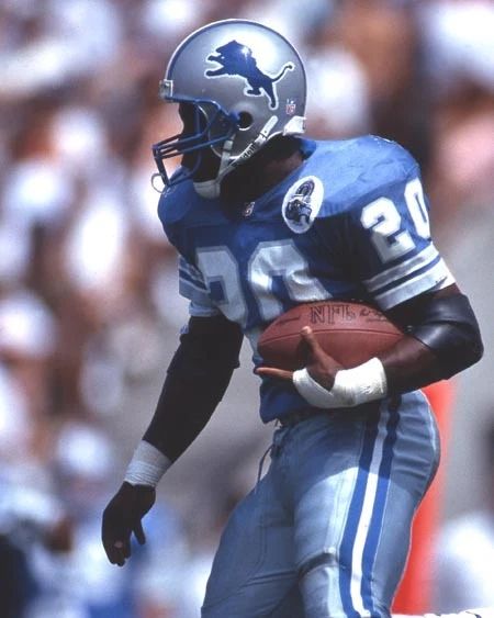 1993 Detroit Lions Barry Sanders Glossy Magnet Print Football Nfl Magnet