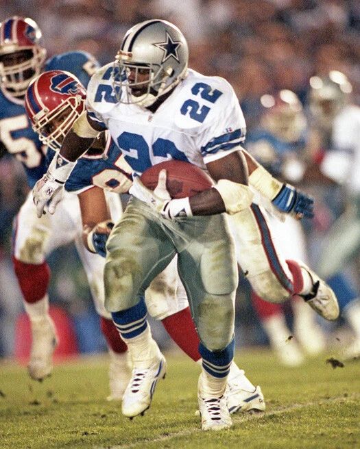 1993 Emmitt Smith Keychain Dallas Cowboys Super Bowl Xxvii Keychain 27