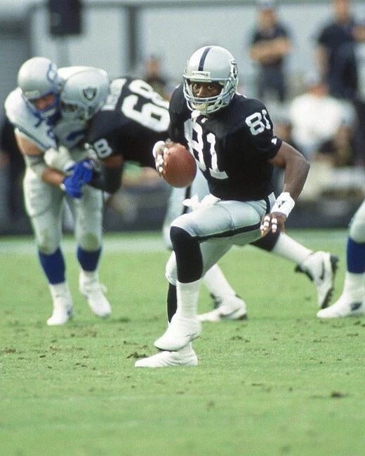 1993 Los Angeles Raiders Tim Brown Glossy Keychain Keychain Hof 2015