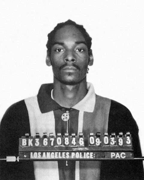 1993 Snoop Dogg Mugshot Glossy Magnet Singer Print Rapper Magnet