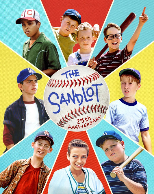 1993 The Sandlot Movie Poster Print 25Th Anniversary Benny The Jet