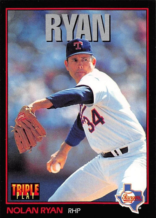 1993 Triple Play #96 Nolan Ryan Texas Rangers