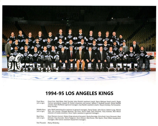 95 Los Angeles Kings Team Magnet Hockey Picture Nhl La