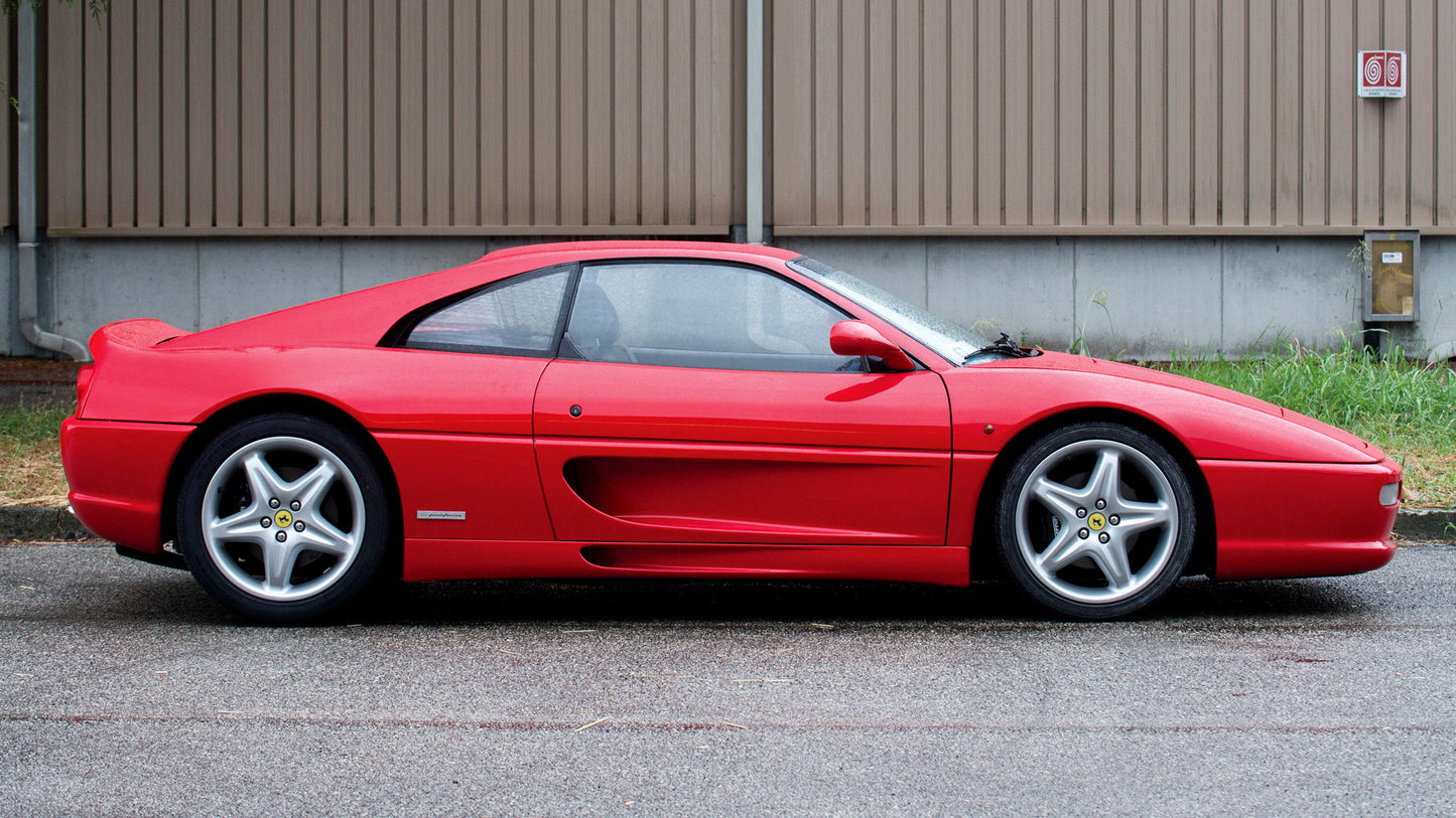 Ferrari F355 Berlinetta Hd Art Keychain