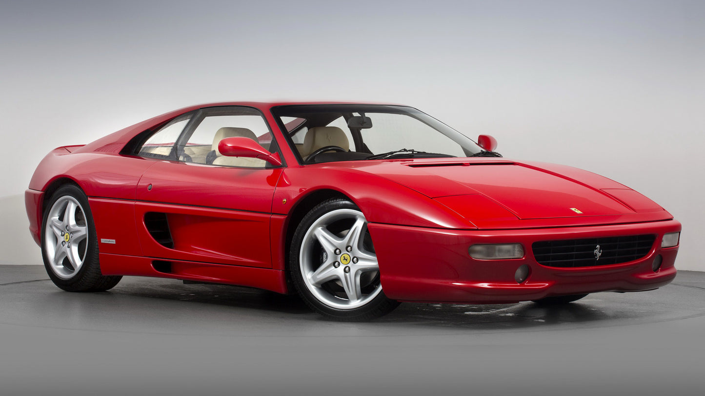 Ferrari F355 Berlinetta Uk Hd Art Keychain