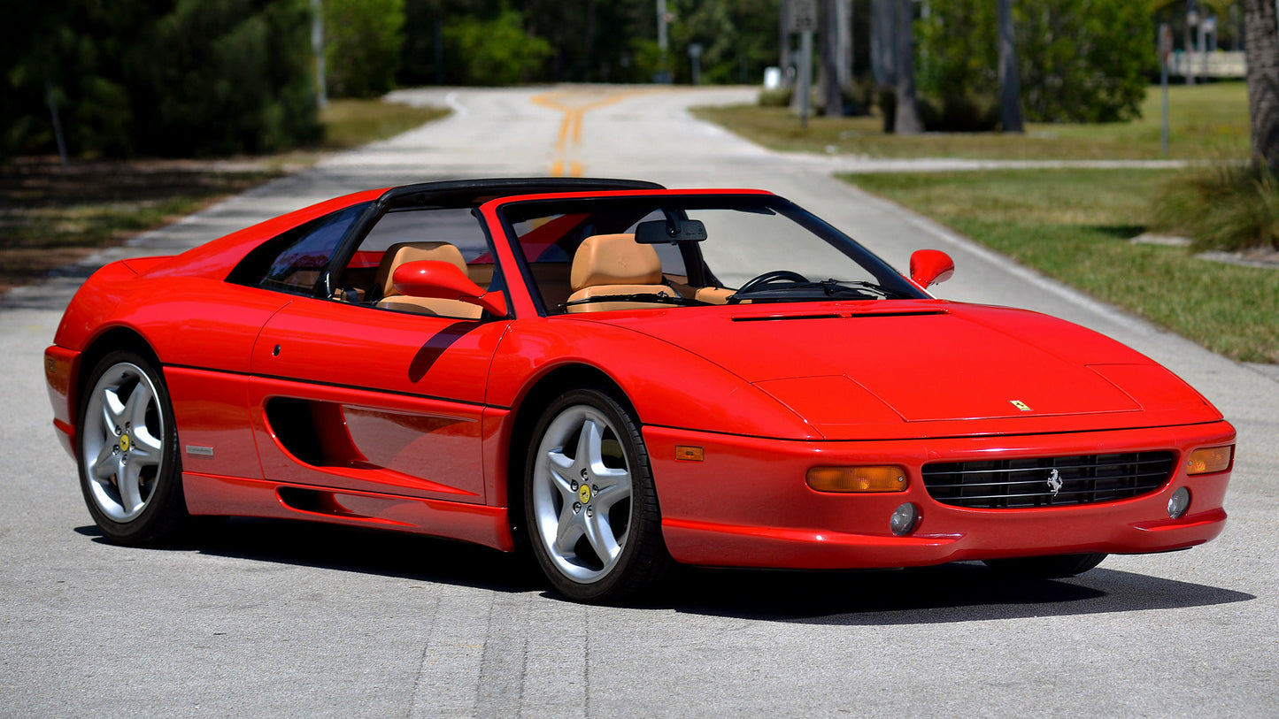 Ferrari F355 Gts Us Hd Art Keychain