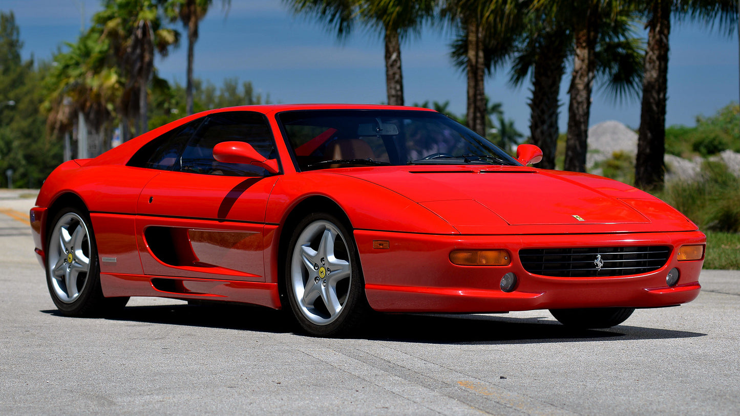 Ferrari F355 Gts Us Hd Art Keychain