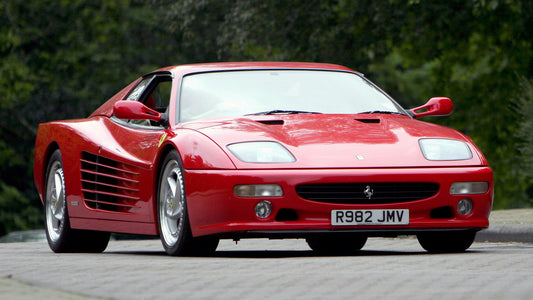 Ferrari F512 M Uk Hd Art Keychain