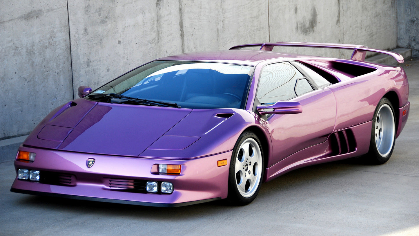 Lamborghini Diablo Se30 Us Hd Art Print Poster