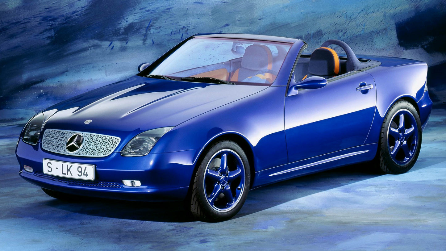 Mercedes Benz Slk Concept Hd Art Print Poster