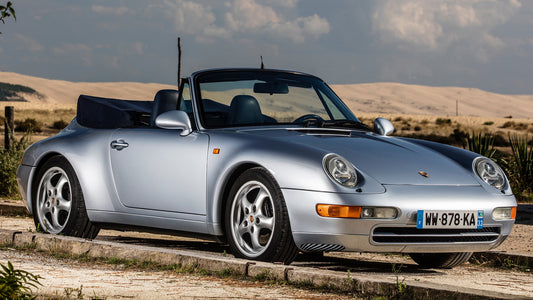 Porsche Carrera Cabriolet Hd Art Keychain