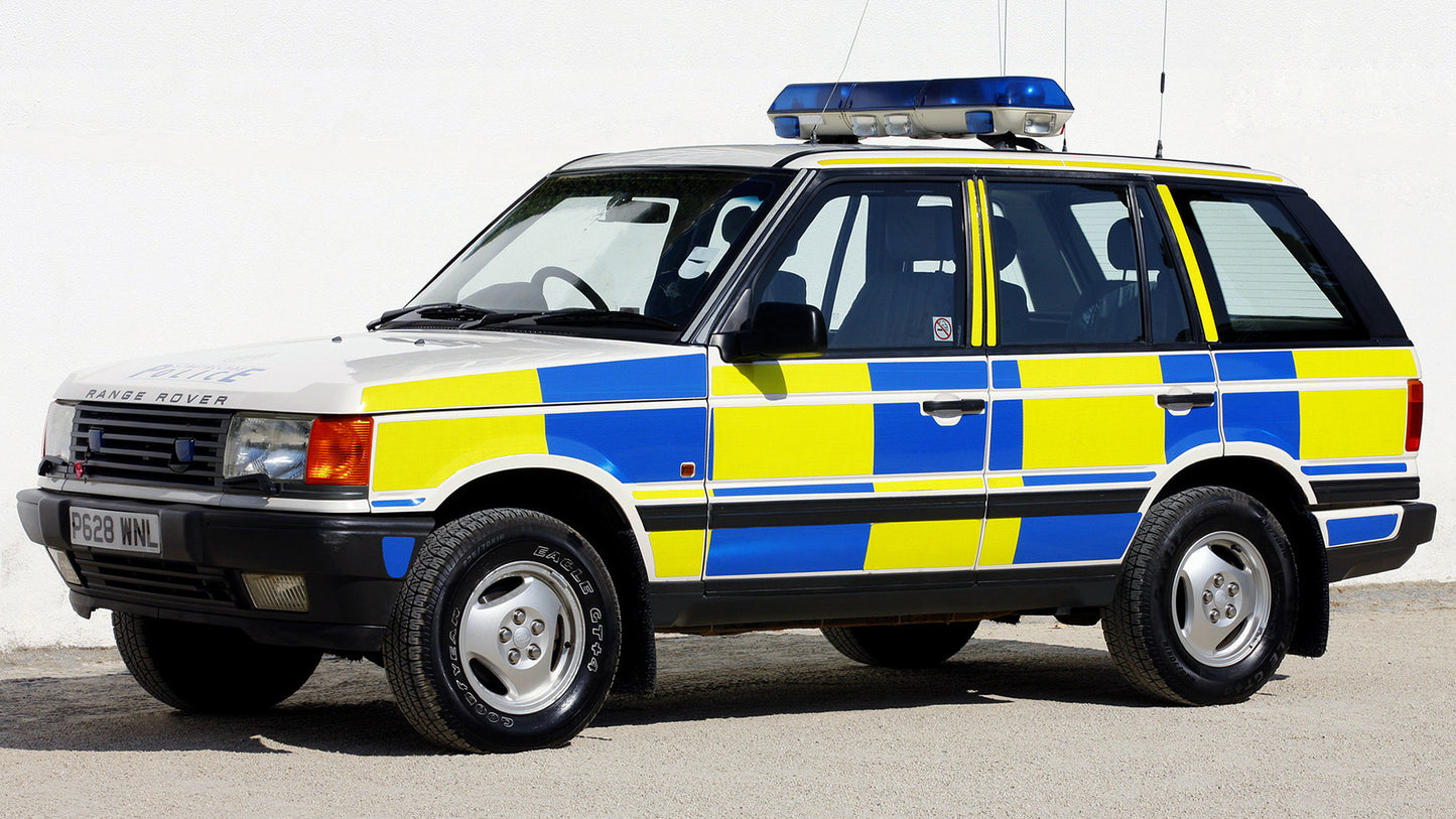 Range Rover Police Hd Art Magnet