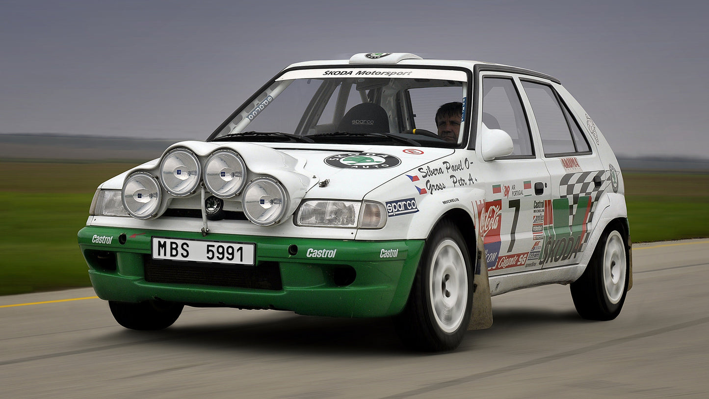 Skoda Felicia Kit Car Hd Art Keychain