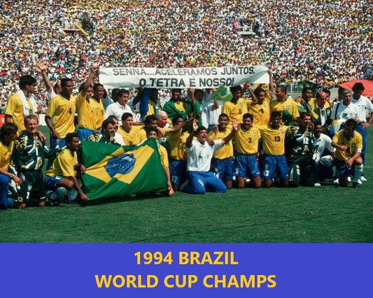 1994 Brazil Team Keychain Soccer Picture World Cup Champs