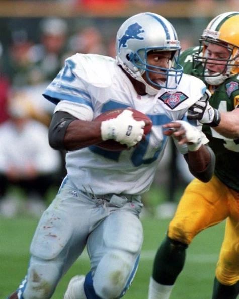 1994 Detroit Lions Barry Sanders Magnet Glossy Print Football Magnet Hof 04 2