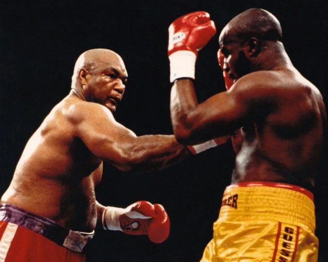 1994 Michael Moorer Vs George Foreman Glossy Magnet Title Fight Magnet