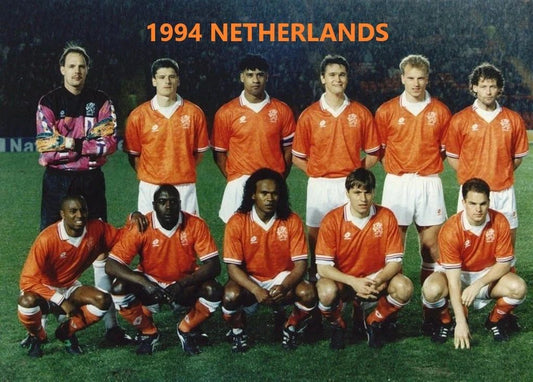 1994 Netherlands Team Photo Soccer Picture