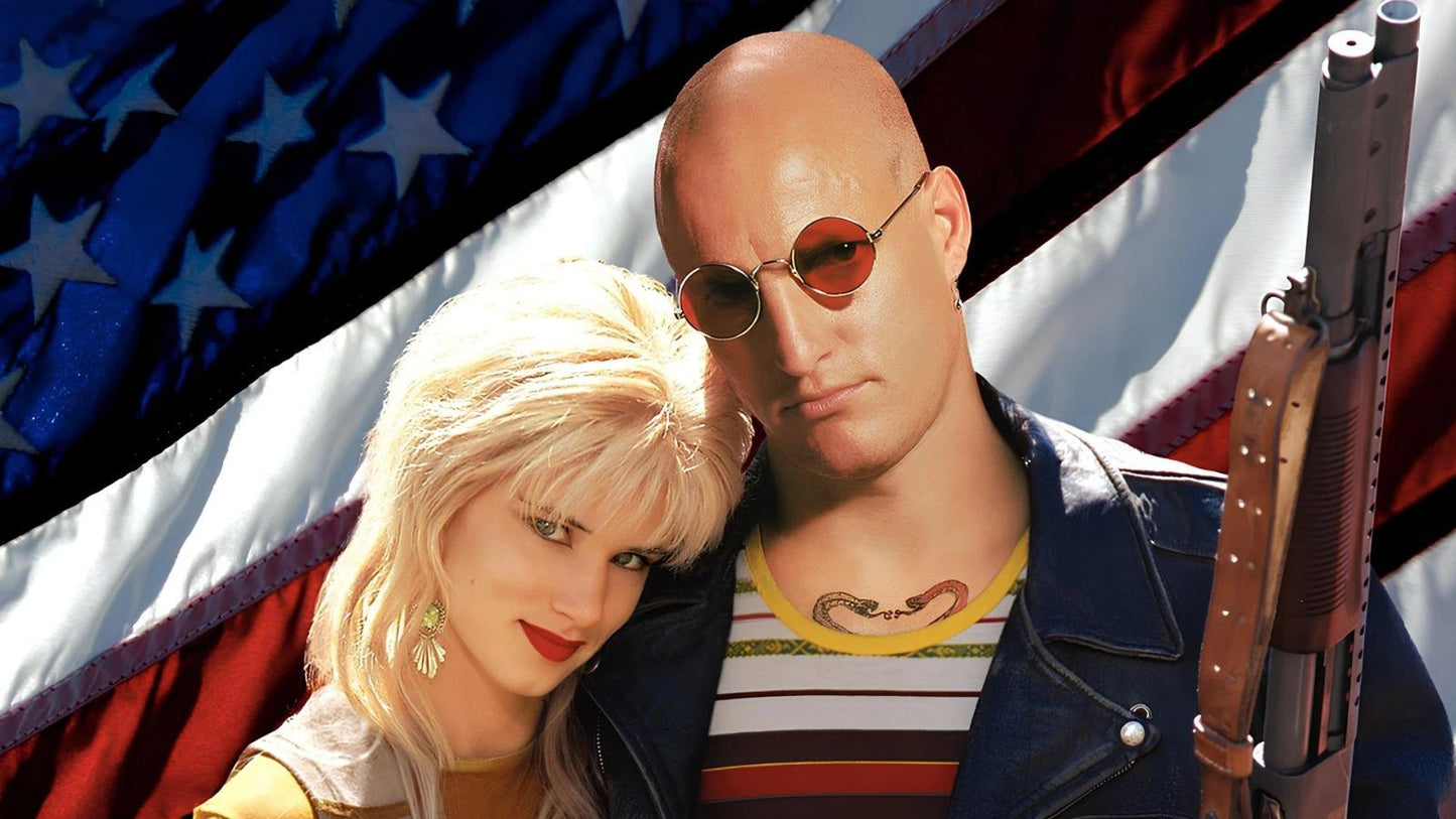 1994 Natural Born Killers Movie Poster Woody Harrelson Juliette Lewis