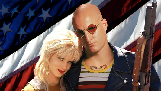 1994 Natural Born Killers Movie Poster Woody Harrelson Juliette Lewis