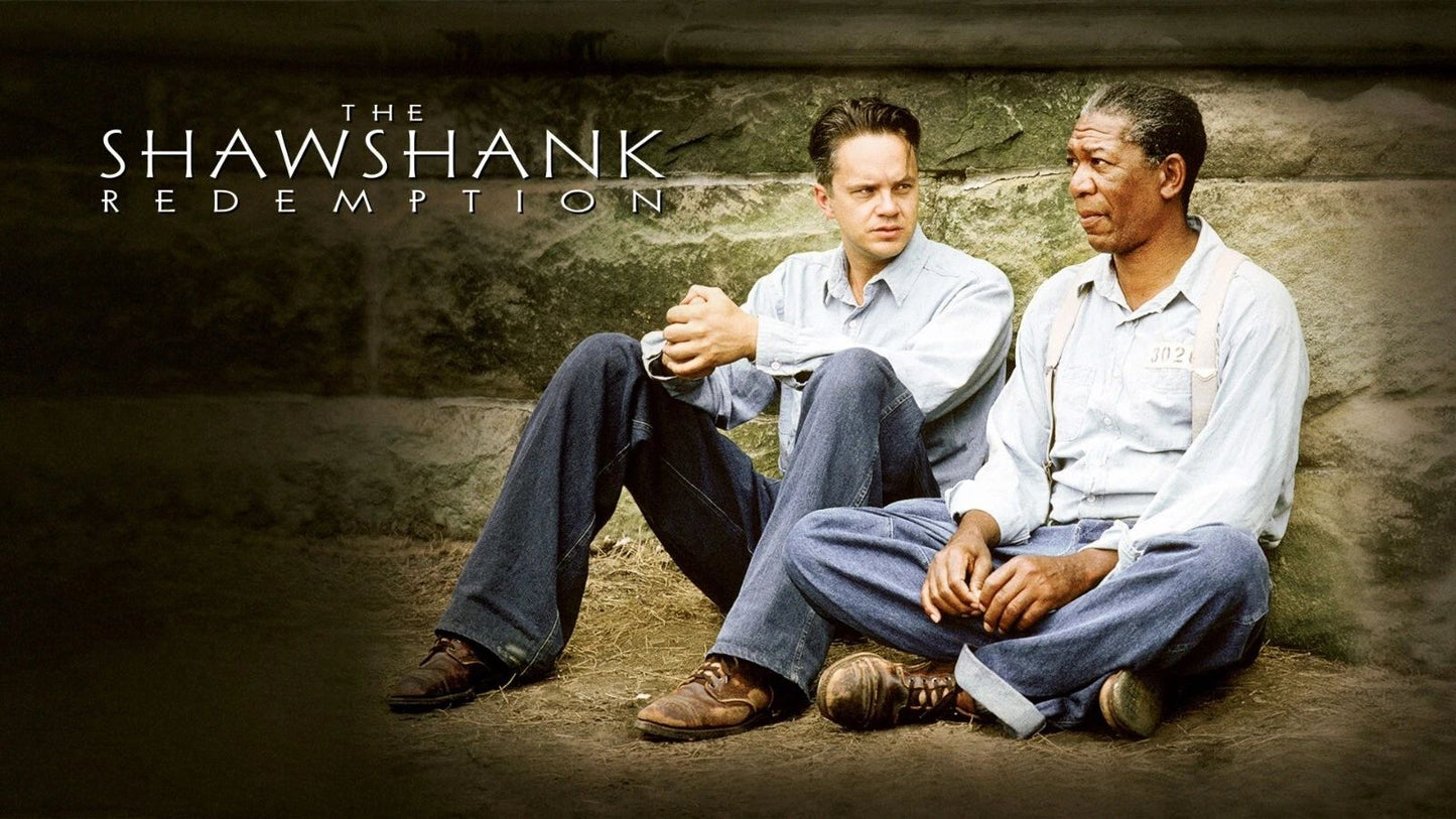 1994 The Shawshank Redemption Movie Keychain Tim Robbins Morgan Freeman