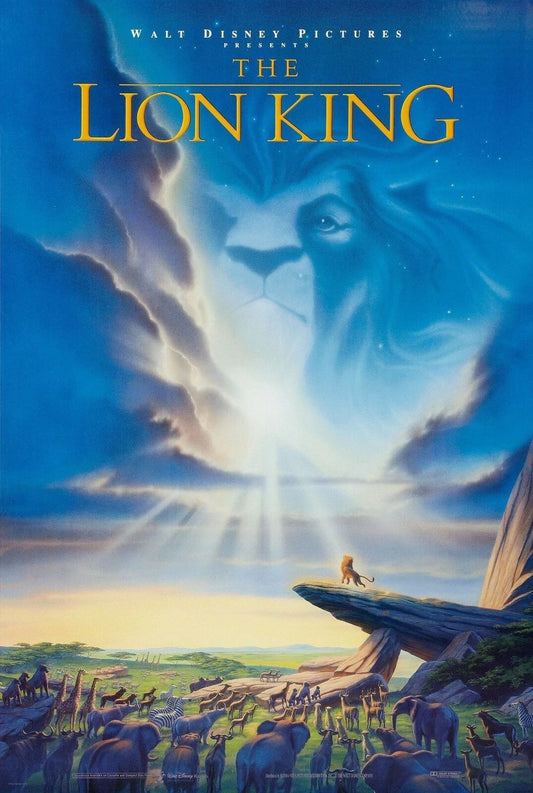 1994 Walt Disneys The Lion King Movie Keychain Simba King Mufasa Scar