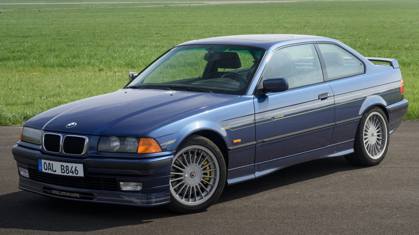 Alpina B8 Based On Series Coupe Hd Art Keychain