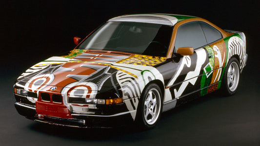 Bmw 850Csi By David Hockney Hd Art Keychain