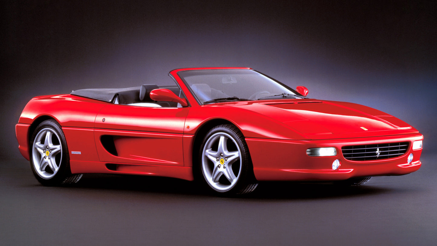 Ferrari F355 Spider Hd Art Keychain