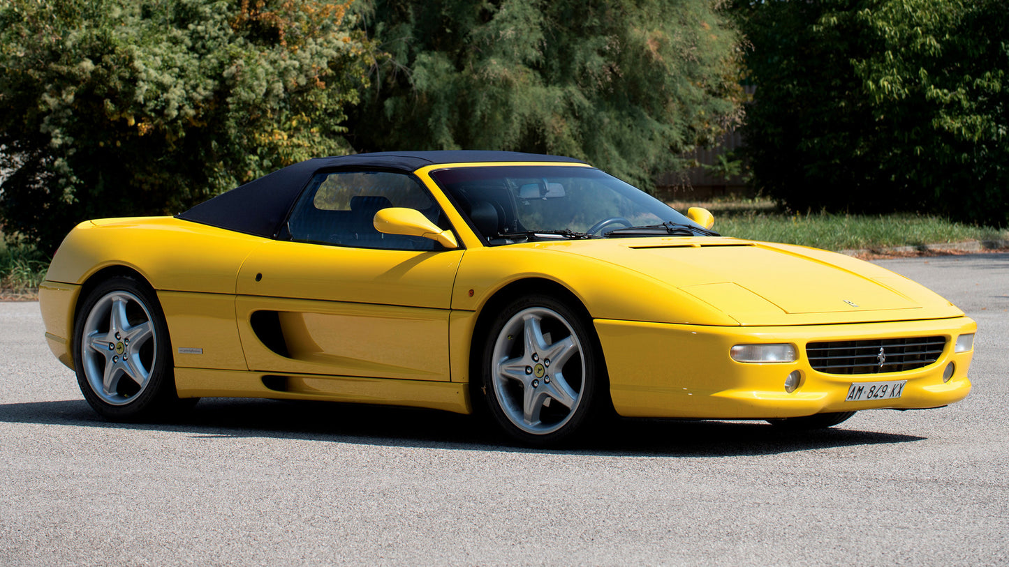 Ferrari F355 Spider Hd Art Keychain