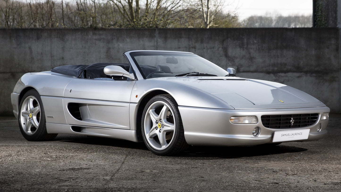 Ferrari F355 Spider Uk Hd Art Keychain
