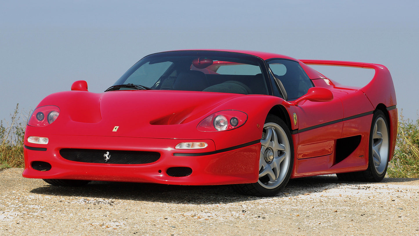 Ferrari F50 Hd Art Keychain