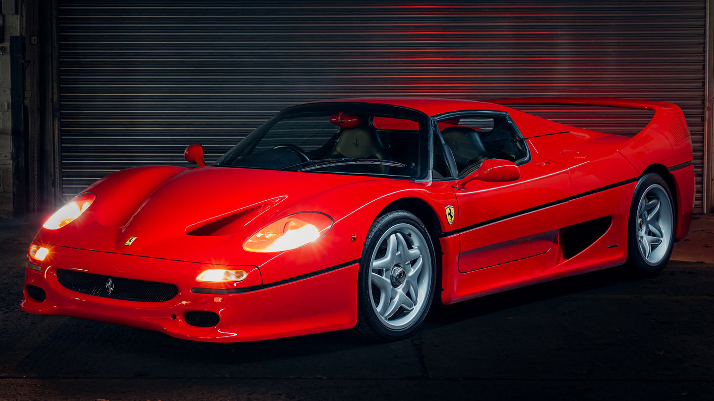Ferrari F50 Rhd Hd Art Keychain