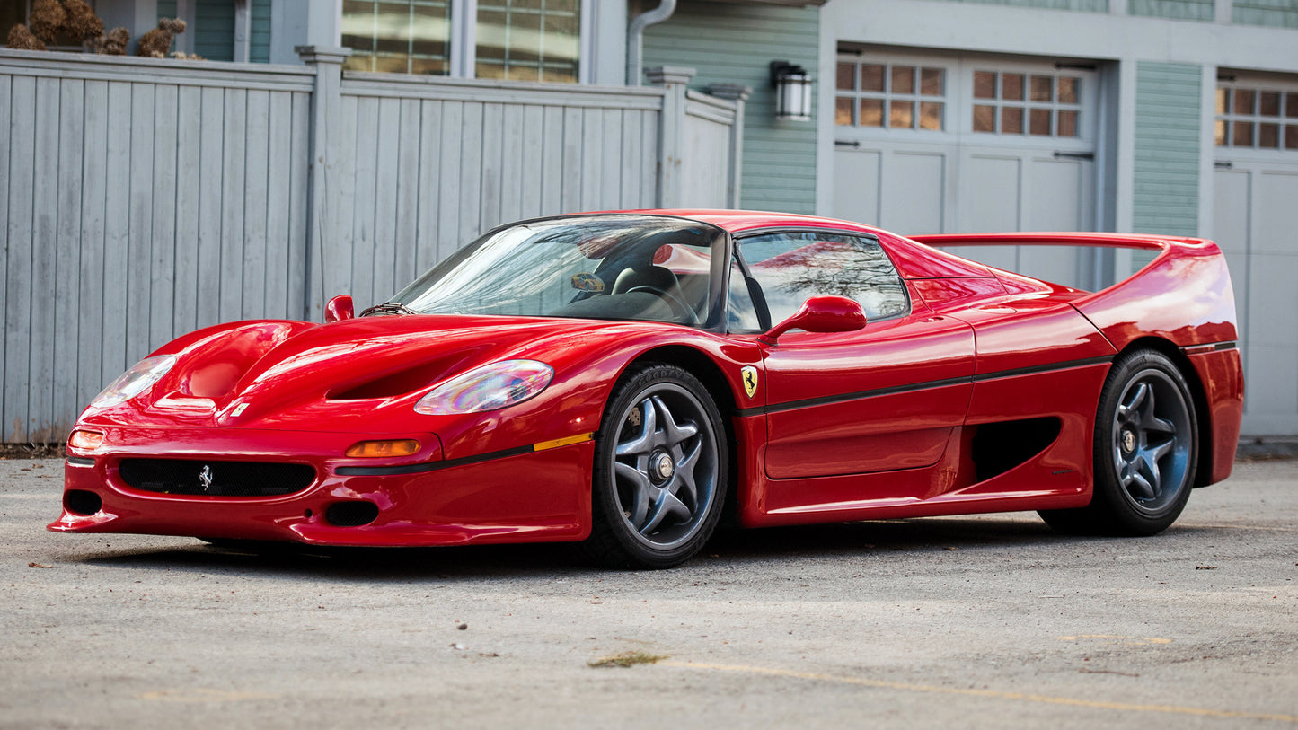 Ferrari F50 Us Hd Art Keychain