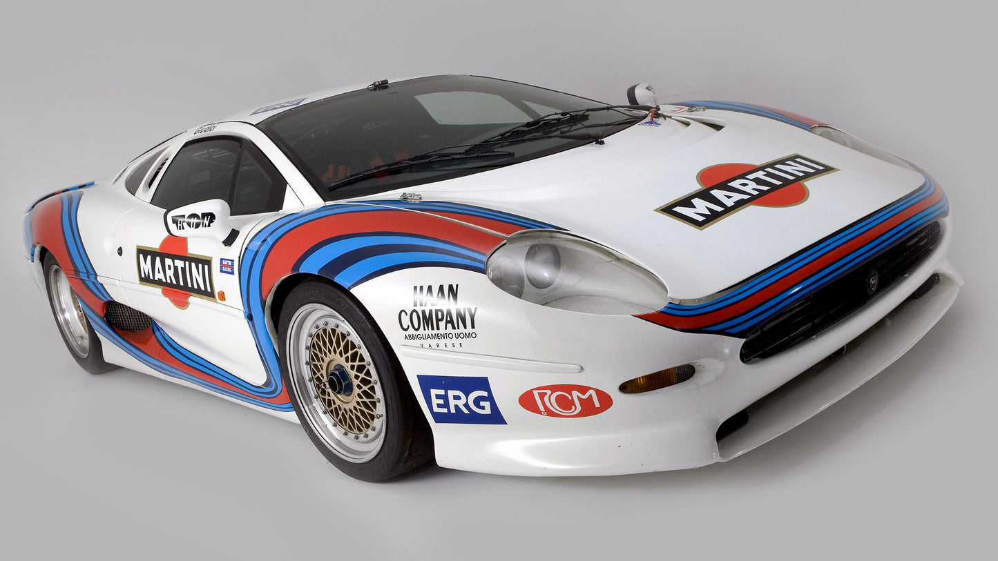 Jaguar Xj220 Gt Hd Art Print Poster