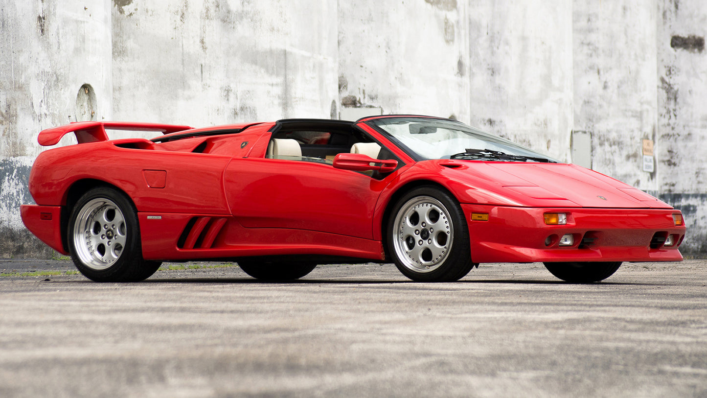 Lamborghini Diablo Vt Roadster Us Hd Art Keychain