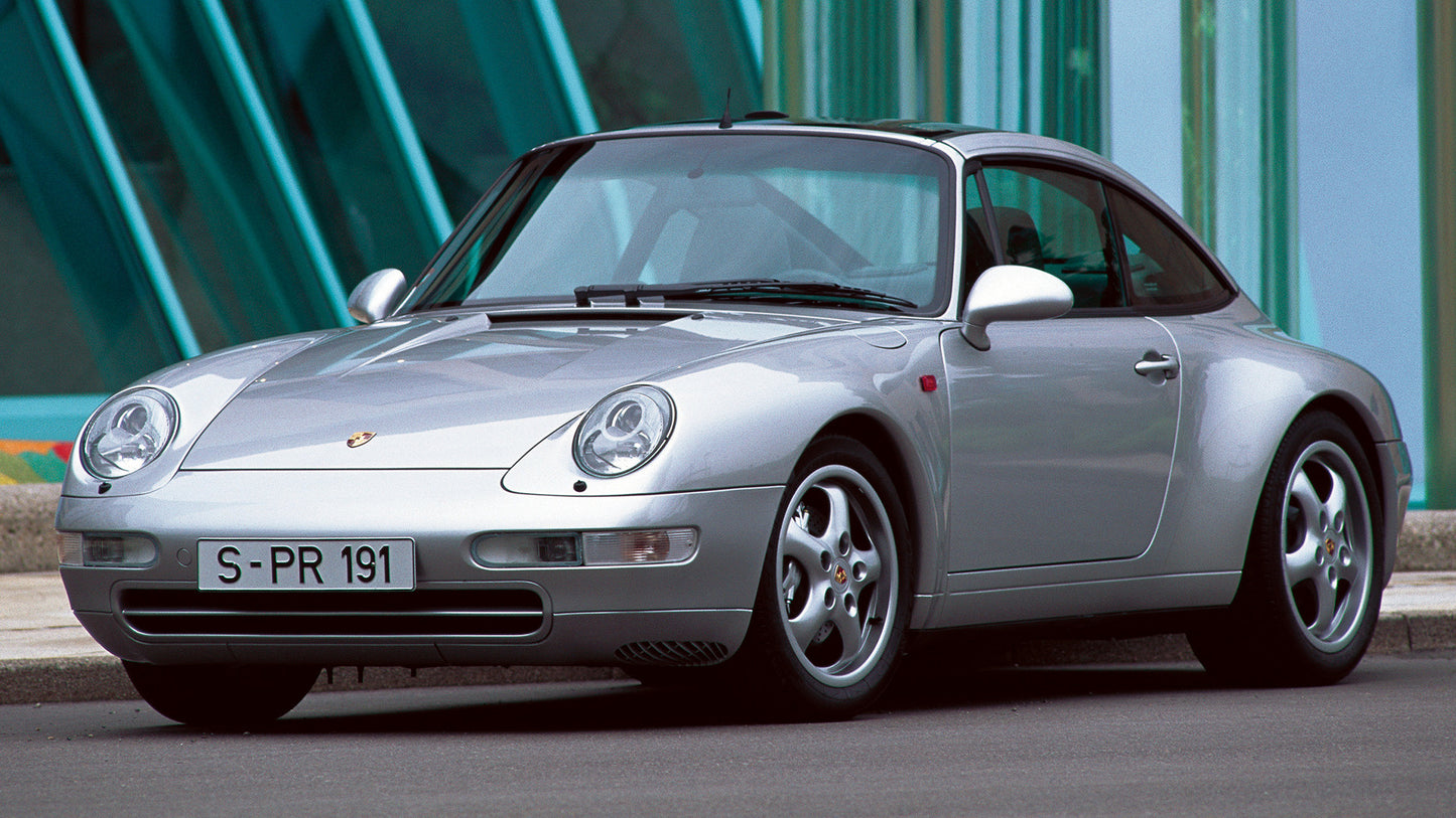 Porsche Targa Hd Art Keychain