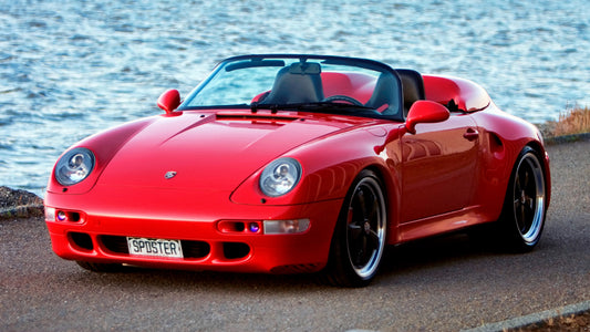 Porsche Speedster Hd Art Keychain
