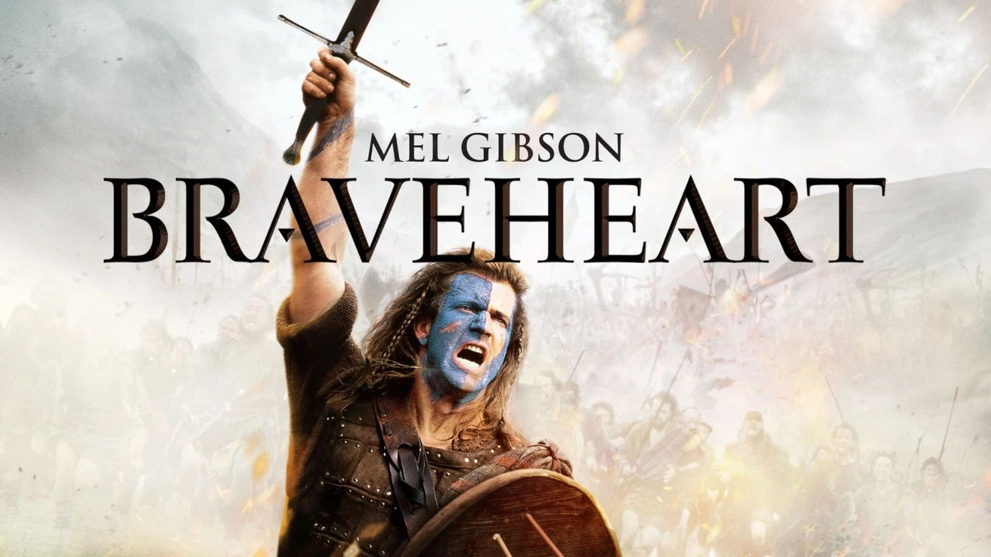 1995 Braveheart Movie Magnet Mel Gibson William Wallace King Edward
