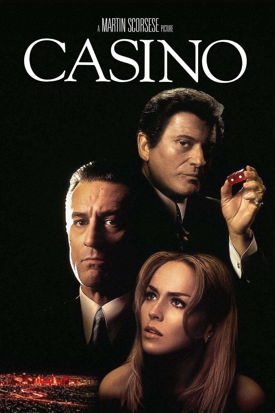1995 Casino Movie Poster Print Robert Deniro Joe Pesci Sharon Stone