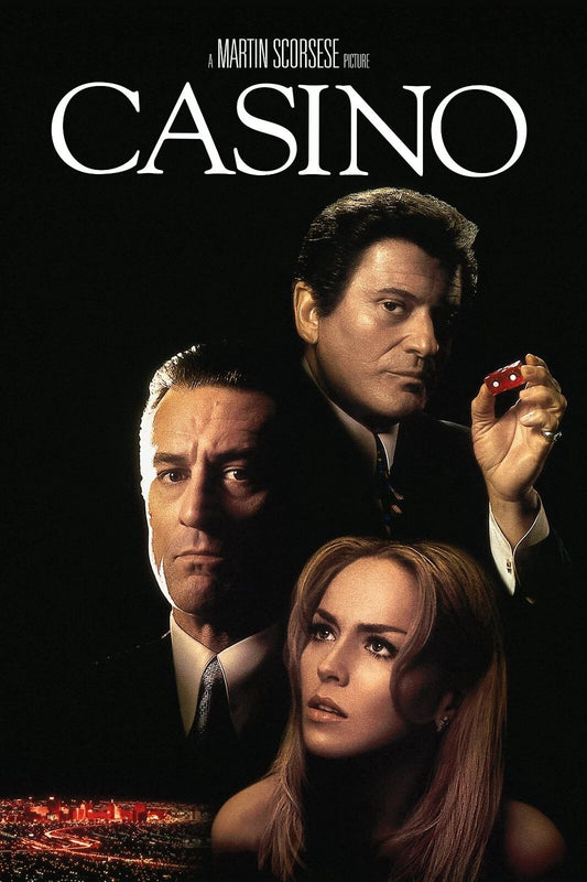 1995 Casino Movie Poster Print Robert Deniro Joe Pesci Sharon Stone