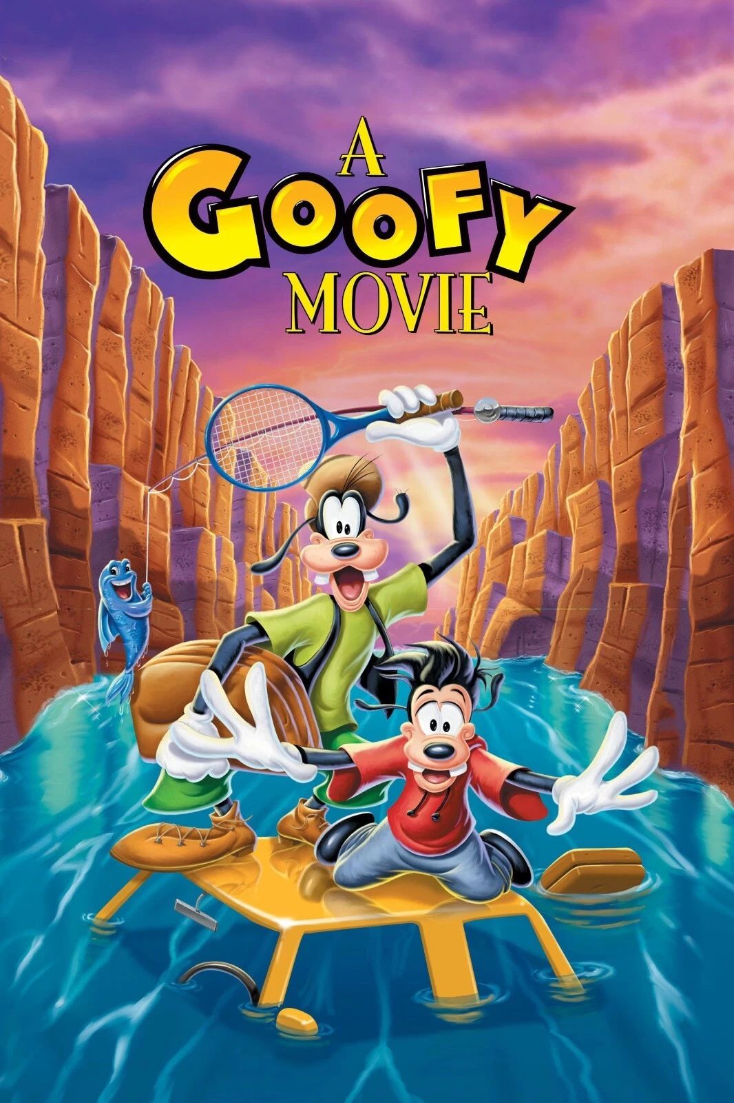 1995 Disney A Goofy Movie Movie Keychain Max Pj Peter