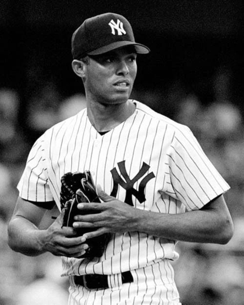 1995 New York Yankees Mariano Rivera Glossy Keychain Baseball Keychain Rc