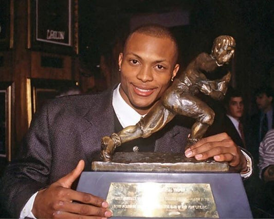 1995 Ohio State Eddie George Glossy Magnet College Heisman Trophy Print
