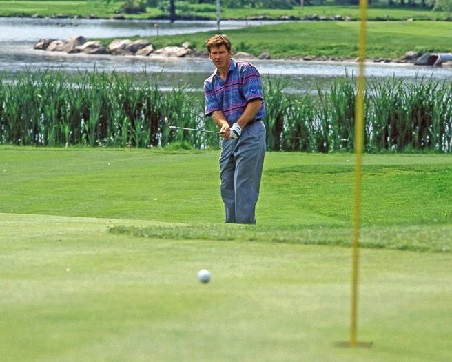 1995 Pro Golfer Nick Faldo Glossy Magnet PGA Magnet Masters Us Open 2