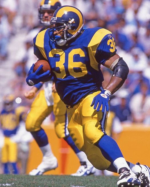 1995 St. Louis Rams Jerome Bettis Glossy Keychain Keychain Hof 2015