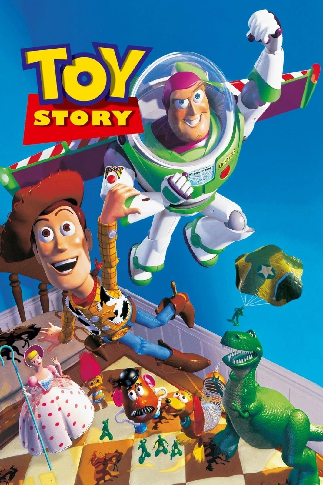 1995 Toy Story Movie Woody Buzz Lightyear Andy Rex Disney Pixar 300 PCS Jigsaw